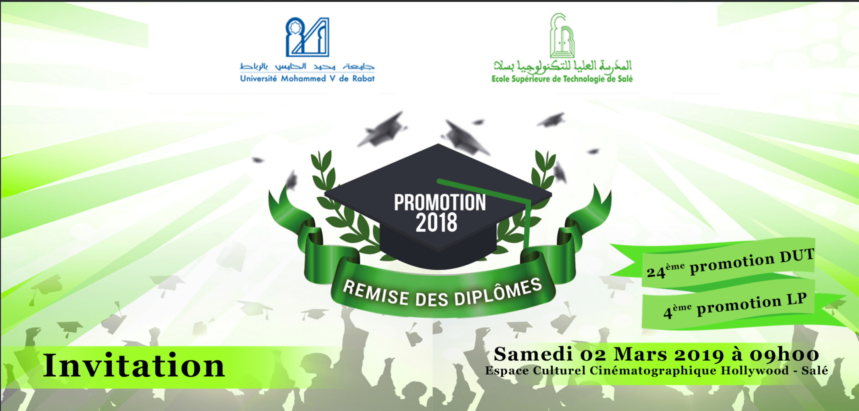 Remise des diplômes
